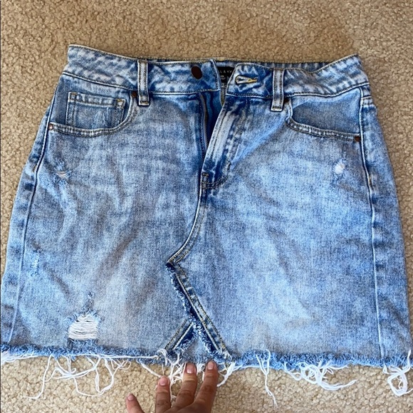 “don’t touch this” denim skirt! - Picture 5 of 5